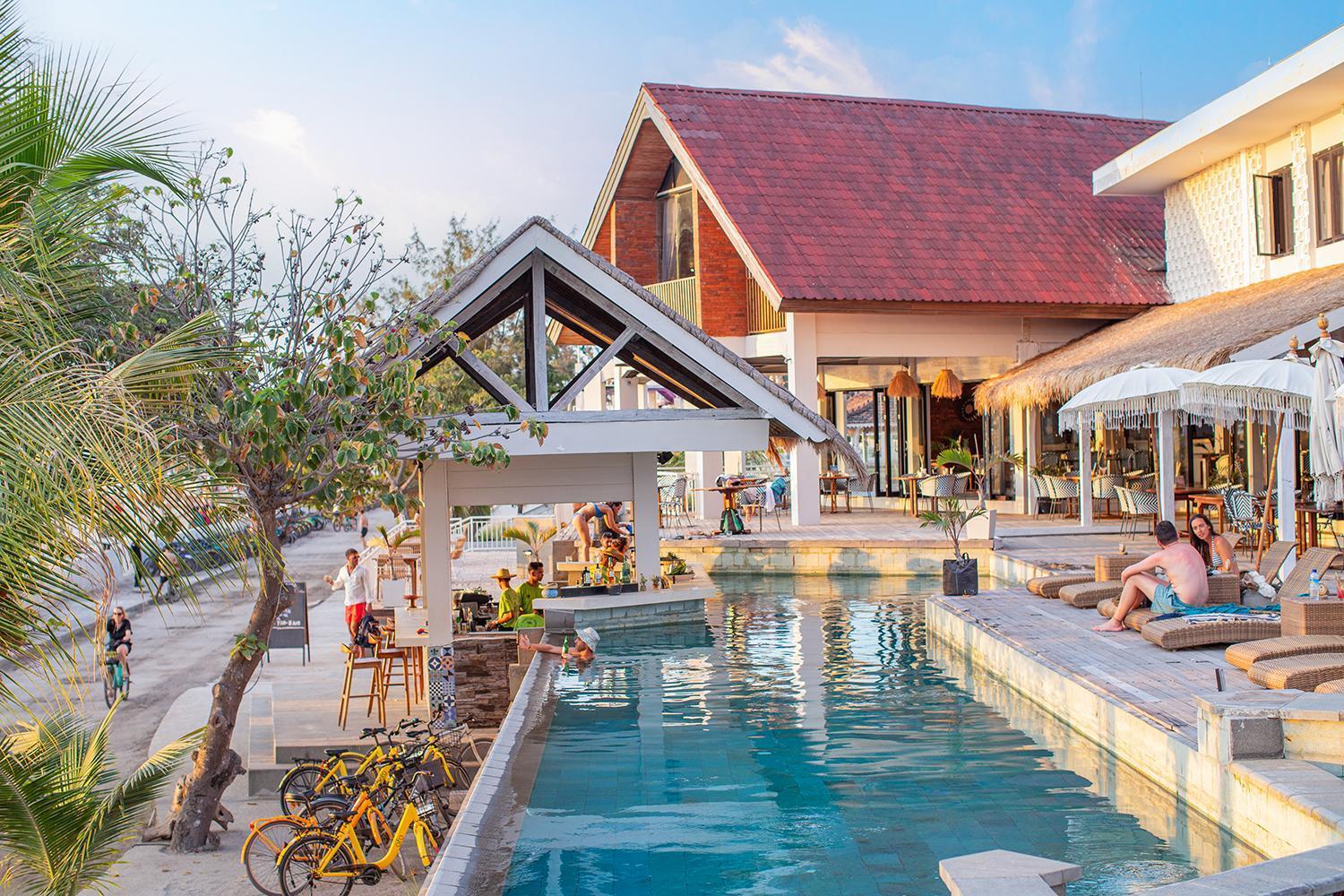 Frii Resort Gili Trawangan Esterno foto